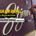 Hiring Signwriter for Zimbara Holding PTY bound to Midland Australia