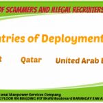 Hiring Workers abroad under ADM International Manpower Services Company