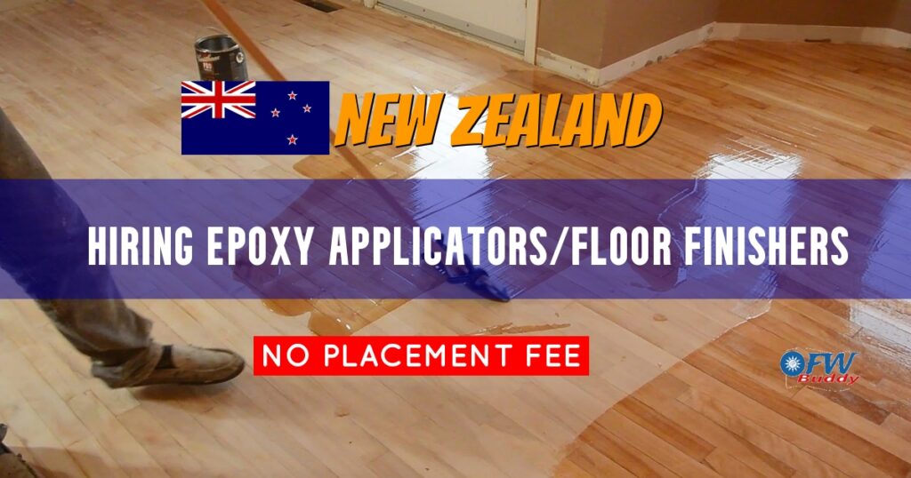 Hiring Epoxy Applicators/Floor Finishers for Topcoat Specialist