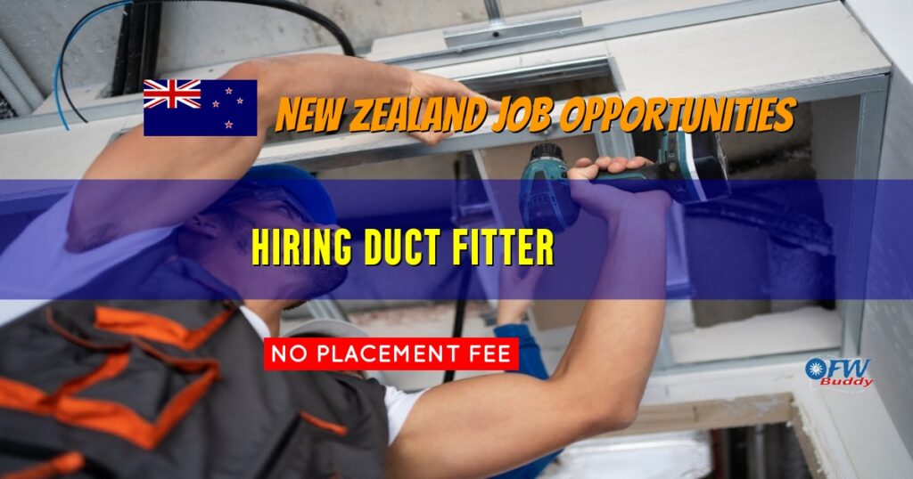 Hiring Duct Fitter for Turbo Staff ltd OFW Buddy