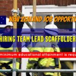 Hiring Team Lead Scaffolder for New Zealand