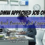 DMW: Job Opening for United Arab Emirates under Ardcorp
