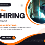 Hiring Welder for Anya Steel Co., Ltd.