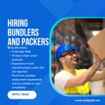 Urgent Hiring! Bundlers and Packers Wanted at ManuVentures Inc.