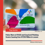 Authorities Warn of iPASS and EasyCard Phishing Scams in Taiwan, NT$10 Million Lost