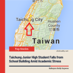 Taichung Junior High Student Falls from School Building Amid Academic Stress