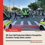 66-Year-Old Pedestrian Killed in Zhongli Bus Accident; Family Seeks Justice