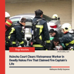 Hsinchu Court Clears Vietnamese Worker in Deadly Hukou Fire That Claimed Fire Captain’s Life