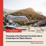 Thousands of No-Placement-Fee Hotel Jobs in Croatia Open for Filipino Workers