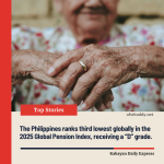 Philippines Ranks Third Lowest in Global Pension Index 2025
