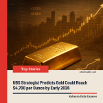 UBS Strategist Predicts Gold Could Reach $4,700 per Ounce by Early 2026