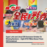Super Lotto and Jincai 539 Announce October 24 Winning Numbers — Eight NT$1 Million Bonus Prizes Still Unclaimed