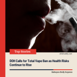 DOH Calls for Total Vape Ban as Health Risks Continue to Rise