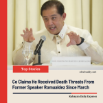 Zaldy Co Alleges Death Threats From Former Speaker Martin Romualdez