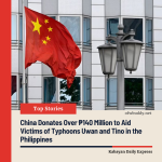 China Donates Over ₱140 Million to Support Typhoon Victims in the Philippines
