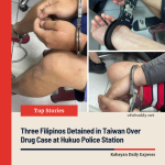 Three Filipinos Detained in Taiwan Over Drug Case