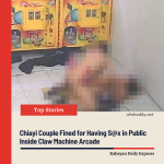 Chiayi Couple Fined for Having S@x in Public Inside Claw Machine Arcade