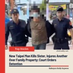 New Taipei Man Kills Sister, Injures Another Over Family Property; Court Orders Detention