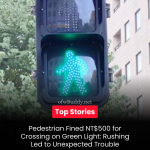 Pedestrian Fined Despite Green Light in Taiwan Sparks Online Debate