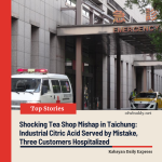 Three Customers Hospitalized After Taichung Tea Shop Serves Tea From Improperly Cleaned Thermos