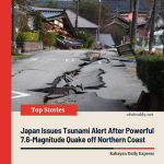 Powerful 7.5-Magnitude Quake Hits Northern Japan, Triggers Tsunami Alert and Injures Dozens