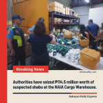 ₱114.5-M Worth of Suspected Shabu Seized at NAIA; Three Arrested