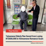 Police Prevent Elderly Man from Falling Victim to Vietnamese Romance Scam in Changhua