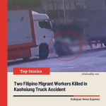Two Filipino Migrant Workers Killed in Kaohsiung Truck–Motorcycle Crash
