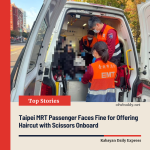 Taipei MRT Passenger Faces Fine for Offering Haircut with Scissors Onboard