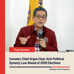 Comelec Chairman Calls for Clear, Enforceable Anti-Political Dynasty Law Ahead of 2028 Elections