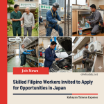 Skilled Filipino Workers Invited to Apply for Opportunities in Japan