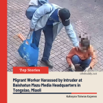 Migrant Worker Harassed by Intruder at Baishatun Mazu Media Headquarters in Tongxiao, Miaoli