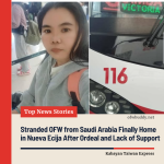 Stranded OFW from Saudi Arabia Finally Home in Nueva Ecija After Ordeal and Lack of Support
