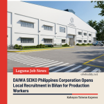 DAIWA SEIKO Philippines Corporation Opens Local Recruitment in Biñan for Production Workers