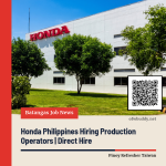 Honda Philippines Hiring Production Operators | Direct Hire