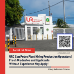 URC Hiring Production Operators in Laguna | No Experience Needed!